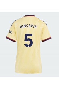 Arsenal Piero Hincapie #5 Fotballdrakt Tredje Klær Dame 2026-27 Korte ermer